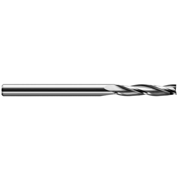 End Mill for Plastics - 3 Flute - Square, 0.0310" (1/32)